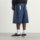 ICECREAM Men's Running Dog Triple Scoop Denim Shorts in Mid Wash Blue