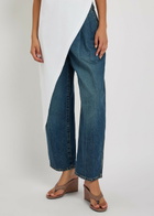 Alaïa Cube 75 Raffia Thong Wedge Mules Brown