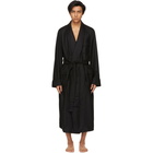 Tom Ford Black Cashmere Twill Robe