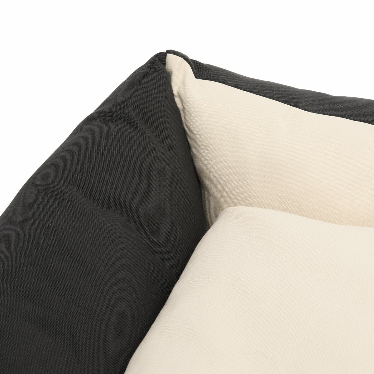 HAY Dog Bed - Large in Black/White 