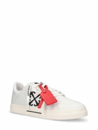 OFF-WHITE New Low Vulcanized Canvas Sneakers