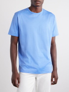Sunspel - Slim-Fit Cotton-Jersey T-Shirt - Blue
