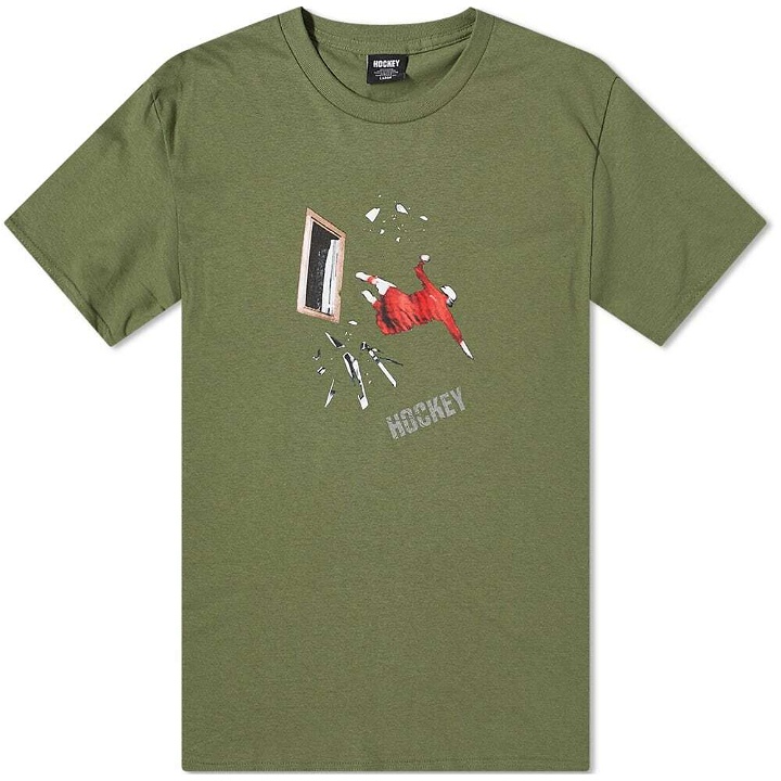 Photo: HOCKEY Men's Professional Use T-Shirt in Army Green
