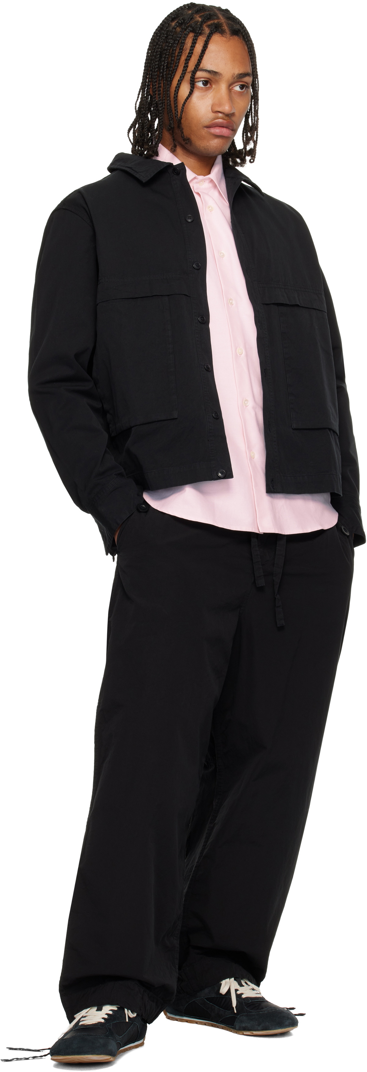 CASEY CASEY Black Fabu Shirt