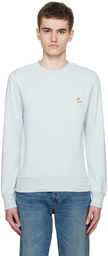 Maison Kitsuné Blue Chillax Fox Sweatshirt