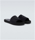 Giorgio Armani Logo leather sandals