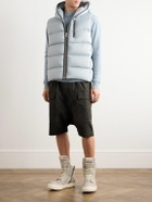 Rick Owens - Quilted Nylon Hooded Down Gilet - Blue