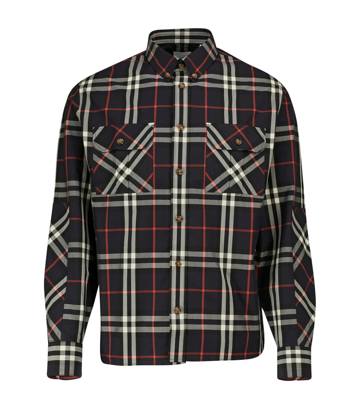 Photo: Burberry - Vintage check cotton shirt