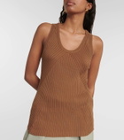 Tod's Ribbed-knit cotton tank top