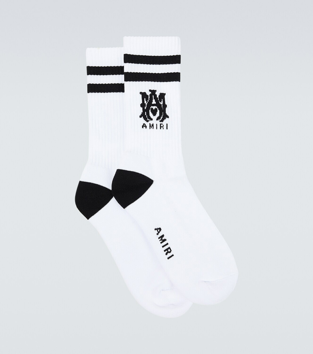 Amiri Collegiate logo cotton-blend socks