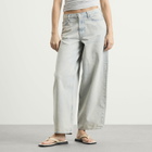 Samsøe Samsøe Women's Saharper Baggy Jeans in Pale Cloud