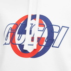 Gucci Men's Interlocking Logo Hoodie in White