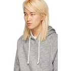 rag and bone Grey Racer Hoodie Dress