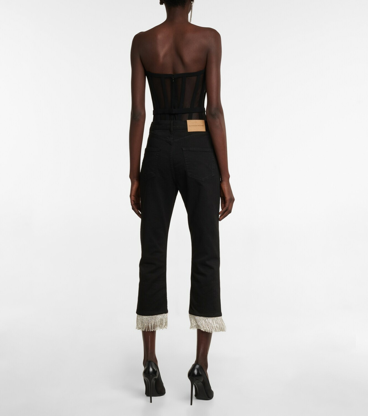 Alexandre Vauthier - Embellished jeans
