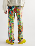 Liberal Youth Ministry - Tapered Printed Velour Trousers - Multi