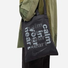 Comme des Garçons x Nike Calm In Your Heart Tote in Black