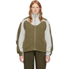 GmbH Khaki Fleece Two-Tone Ercan Jacket