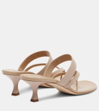 Manolo Blahnik Susa 50 leather thong sandals