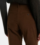 Brunello Cucinelli Cropped cotton flared pants