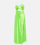 The Sei Cutout silk gown