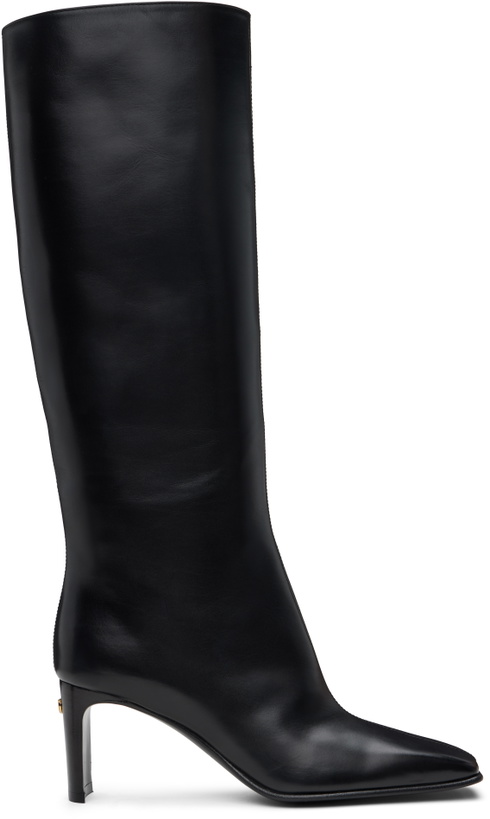 Photo: Ferragamo Black Knee High Boots