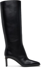 Ferragamo Black Knee High Boots