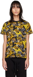 Versace Jeans Couture Black Graphic T-Shirt