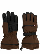 MONCLER GRENOBLE Logo Padded Tech Ski Gloves