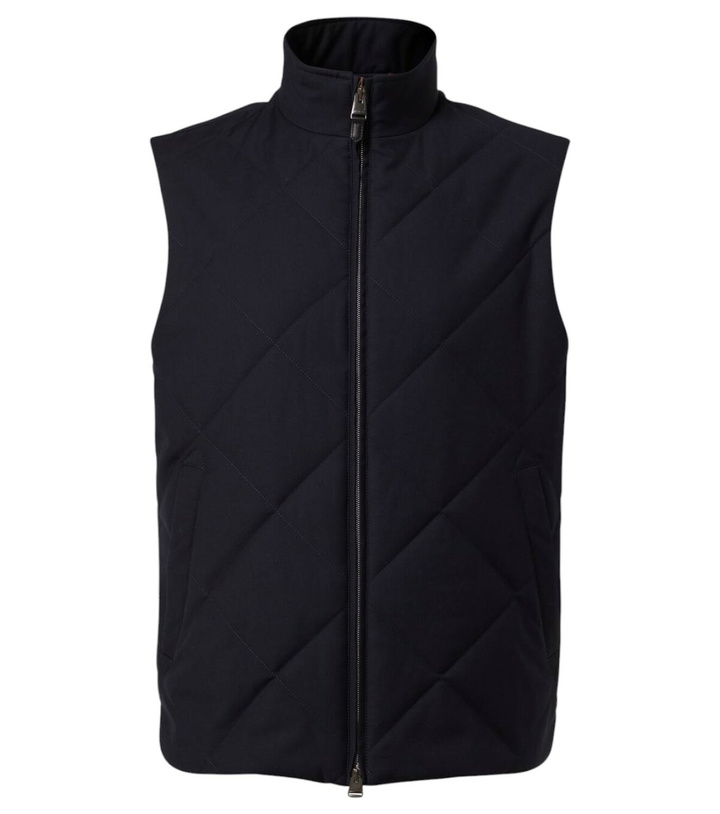 Photo: Canali Quilted vest
