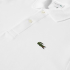 Lacoste Men's Long Sleeve Classic Polo Shirt in White