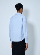 Saint Laurent Striped Cotton Poplin Shirt