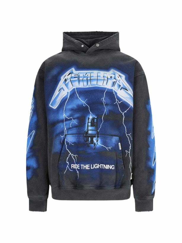 Photo: REPRESENT X Metallica ride The Lightning Hoodie