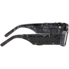 Palm Angels Gray Angel Sunglasses