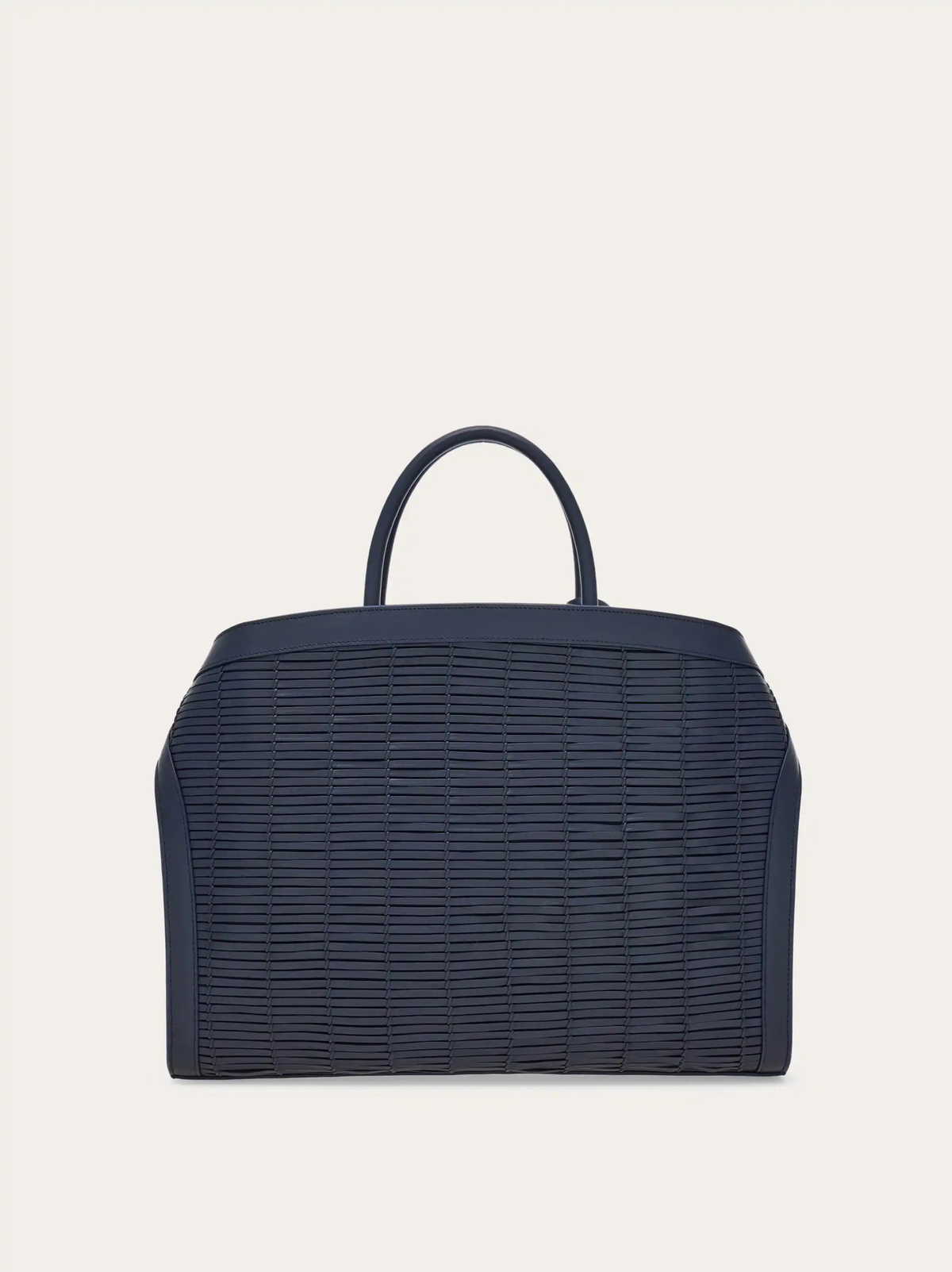 Ferragamo Mens Hug tote bag in Blue