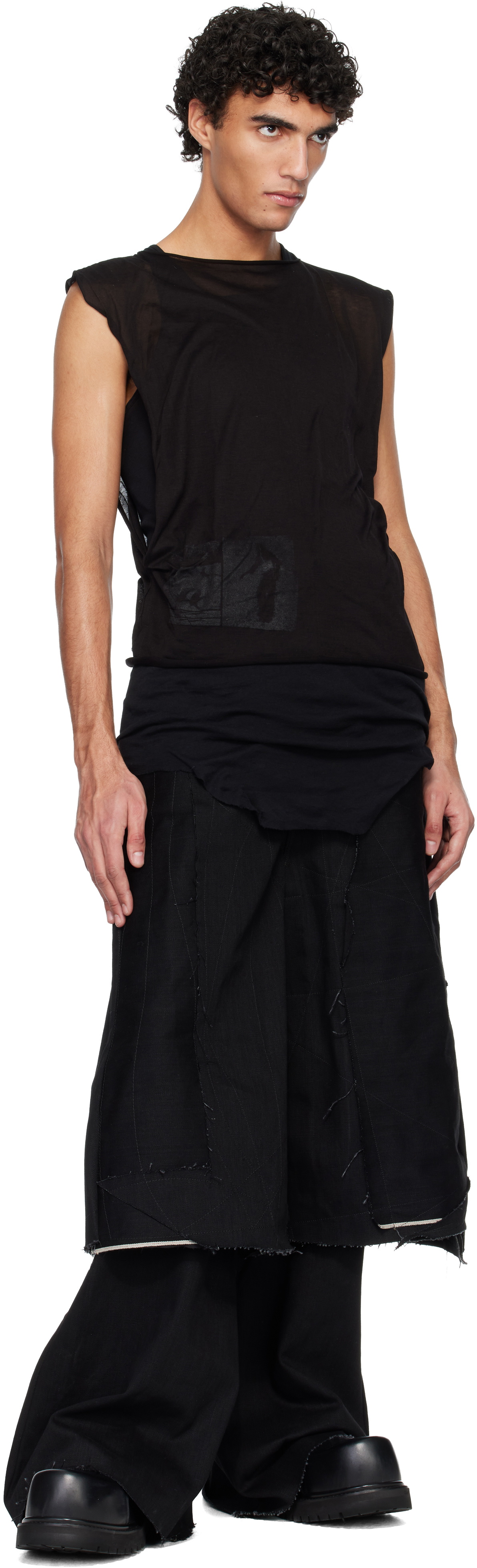 Swampgod Black 3/4 Fisolo Trousers