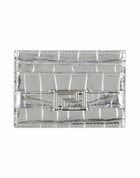 Versace Womens Cardholder in Silver
