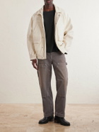 Enfants Riches Déprimés - Prince Phillip's Childhood Leather Jacket - White
