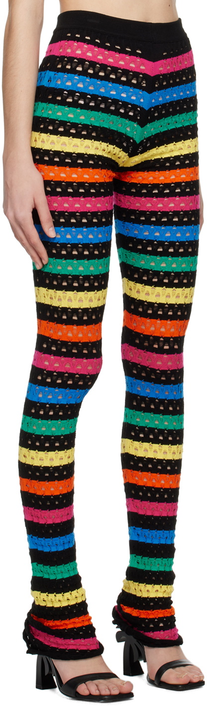 AGR Multicolor Striped Leggings