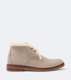 Manolo Blahnik Keswick shearling-lined leather desert boots