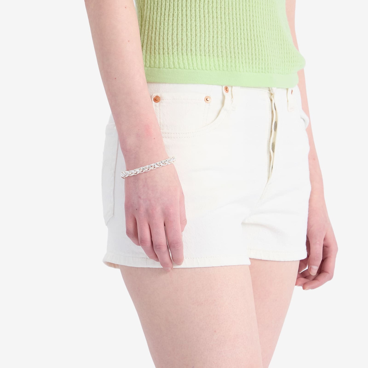 Anni Lu Women's Liquid Bracelet in Silver 