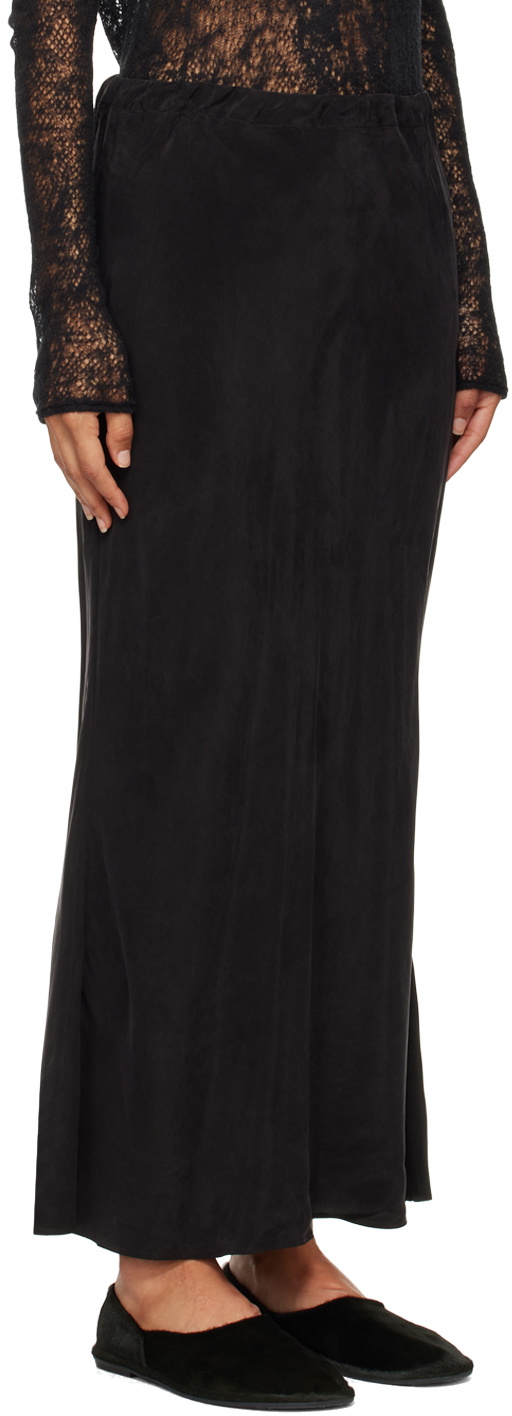 Gabriela Coll Garments Black No.290 Midi Skirt