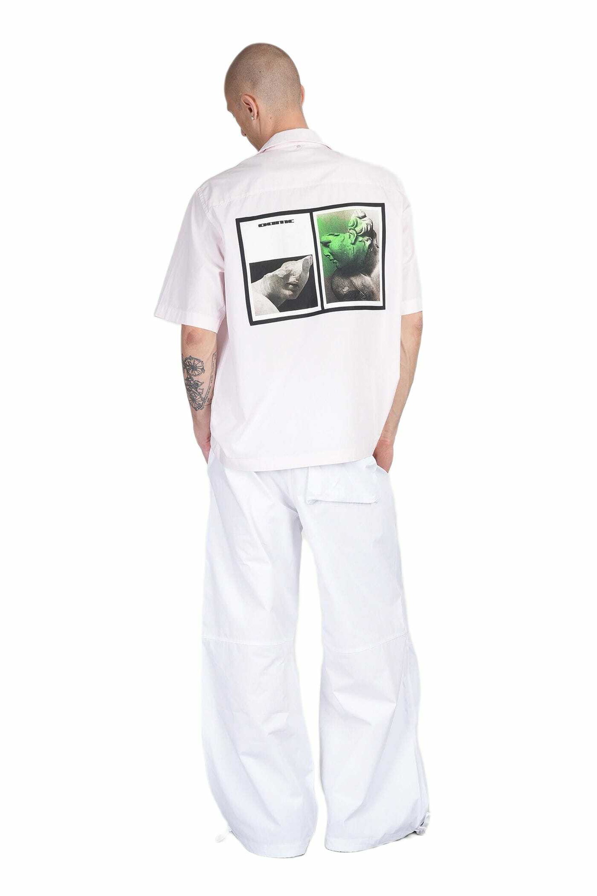 OAMC Shirt In Rose-pink Cotton