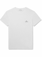 Valentino - Slim-Fit Logo-Print Cotton-Jersey T-Shirt - White