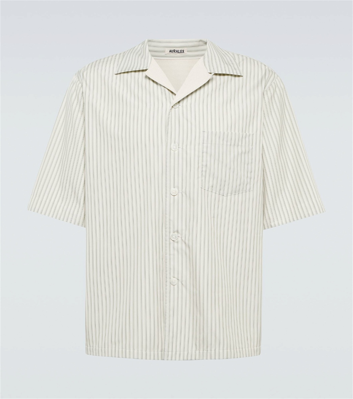 Auralee - Striped cotton shirt Auralee