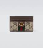 Gucci Ophidia leather-trimmed card case