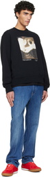 Givenchy Black Regular Fit Sweatshirt