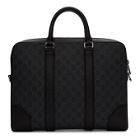 Gucci Black GG Supreme Briefcase