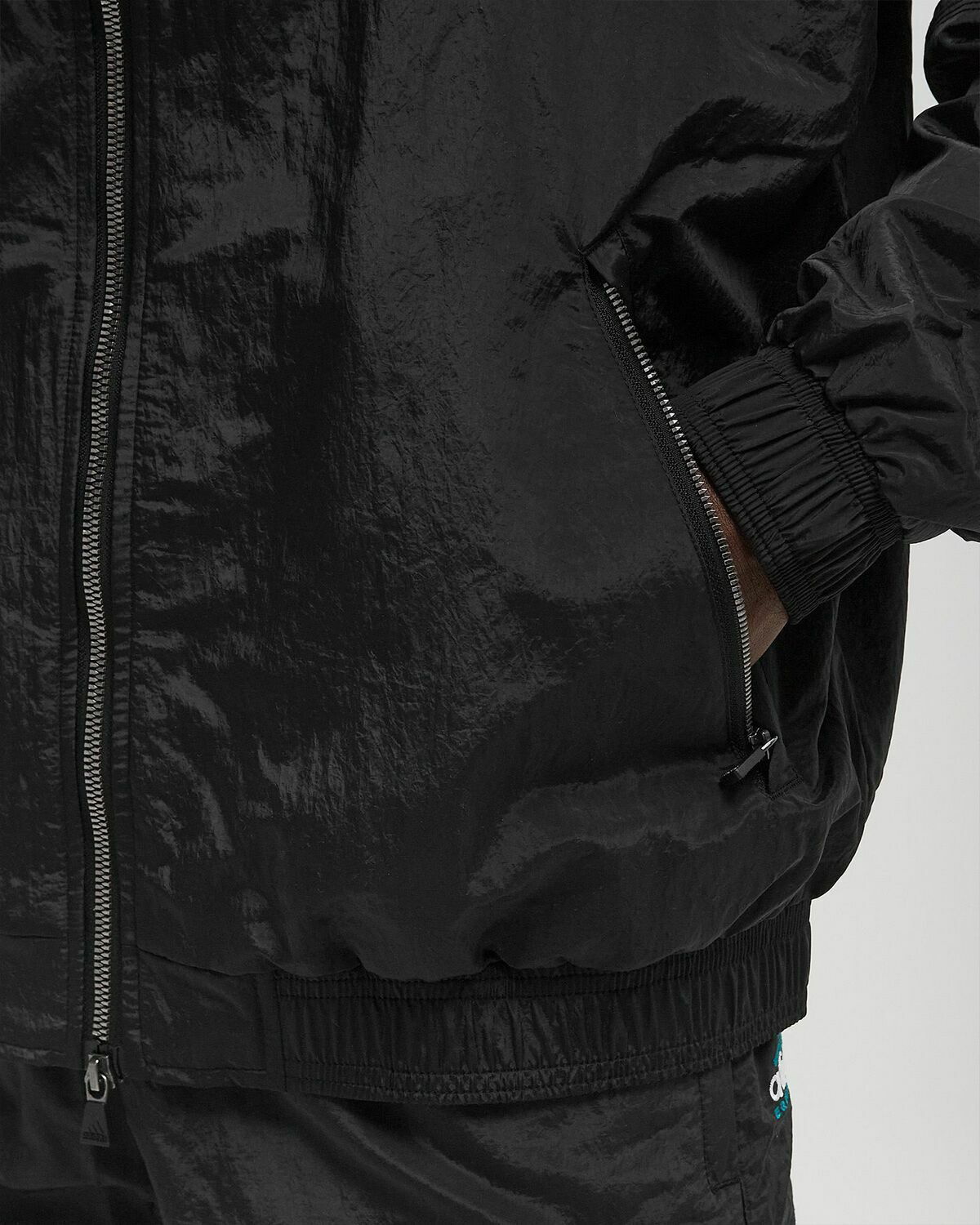 Adidas EQT TRACK TOP IRDSCNT Black Mens Track Jackets/Windbreaker