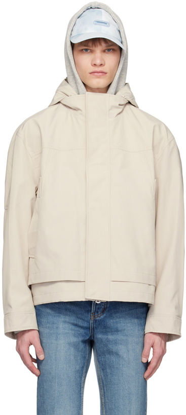 Photo: Solid Homme Beige Cropped Jacket