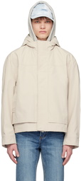 Solid Homme Beige Cropped Jacket